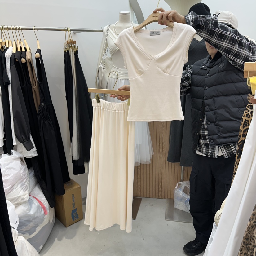 DELIGHT-Q韓國直郵實拍女士新款推薦職業套裝兩件套套裝DELIGHT-Q套裝圖色1