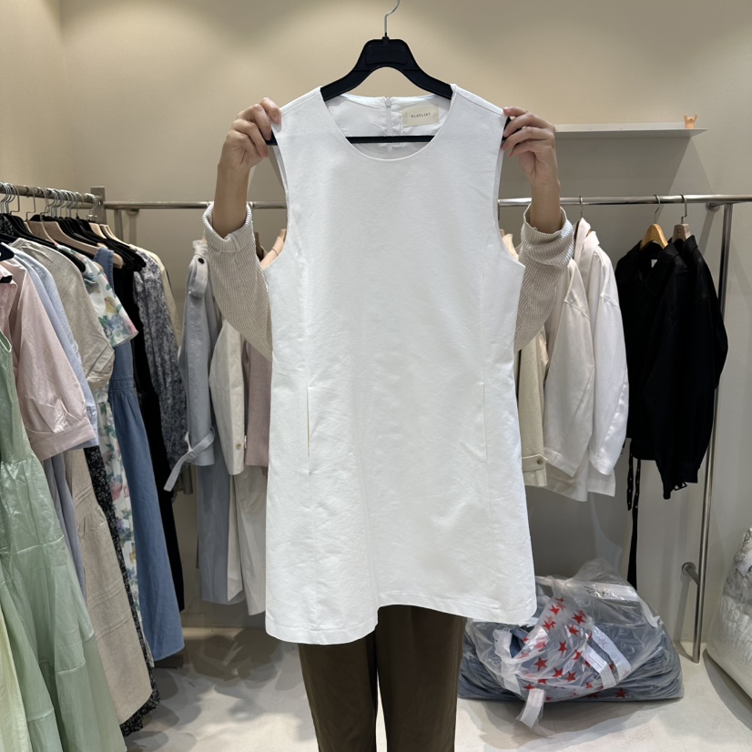 HER/PLAYLIST韓國代購女士新品休閑職業人氣時尚26春夏連衣裙HER/PLAYLIST連衣裙圖色1