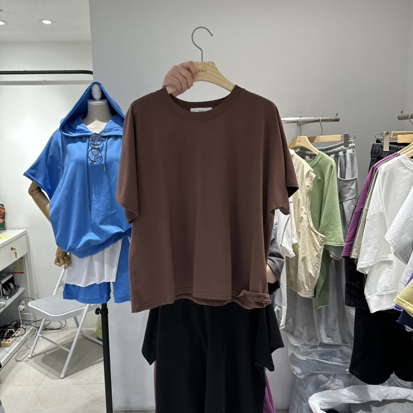 IN KIRA韓國直郵女裝新品職業推薦人氣熱賣26春夏時尚T恤IN KIRAT恤圖色2