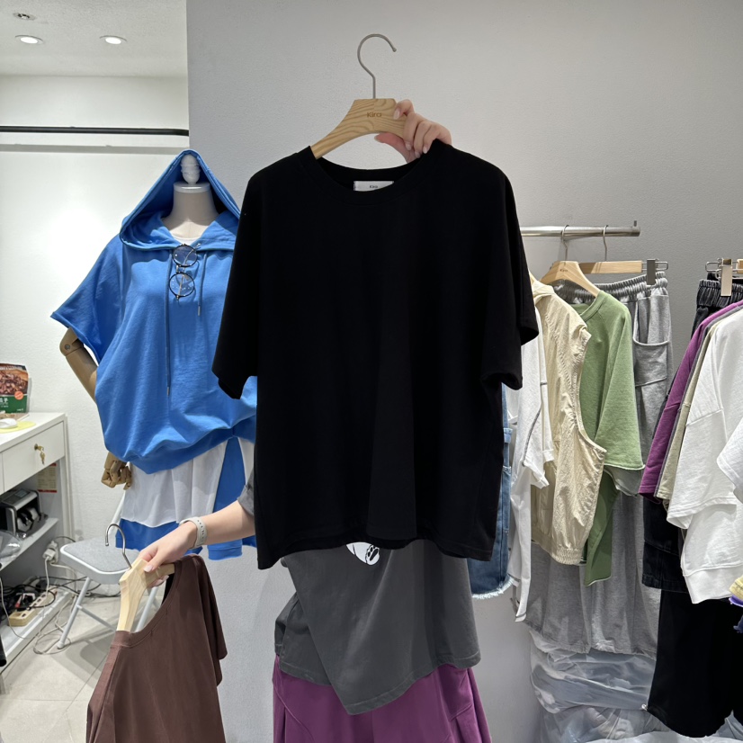 IN KIRA韓國直郵女裝新品職業推薦人氣熱賣26春夏時尚T恤IN KIRAT恤圖色3