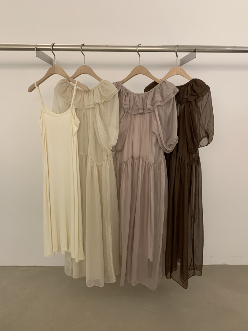 UNDER KEY韓國直郵實拍女裝新品人氣推薦套裝含吊帶絲綢UNDER KEY套裝