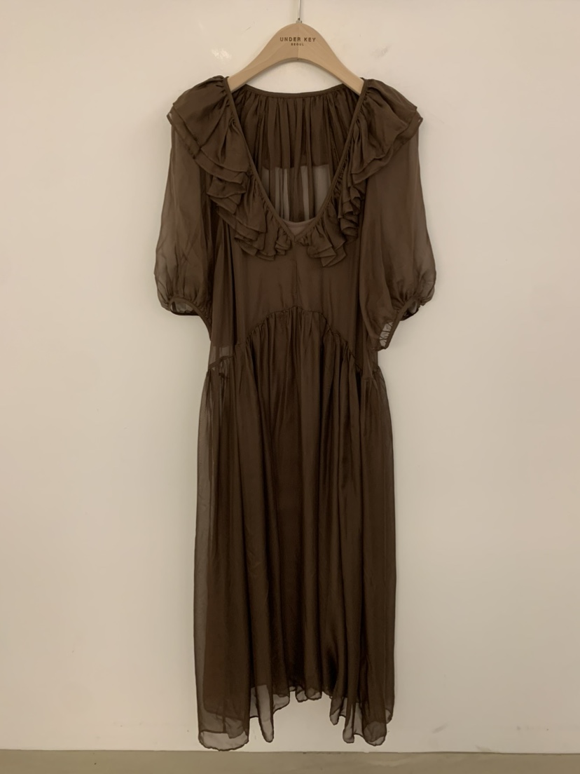 UNDER KEY韓國直郵實拍女裝新品人氣推薦套裝含吊帶絲綢UNDER KEY套裝圖色1