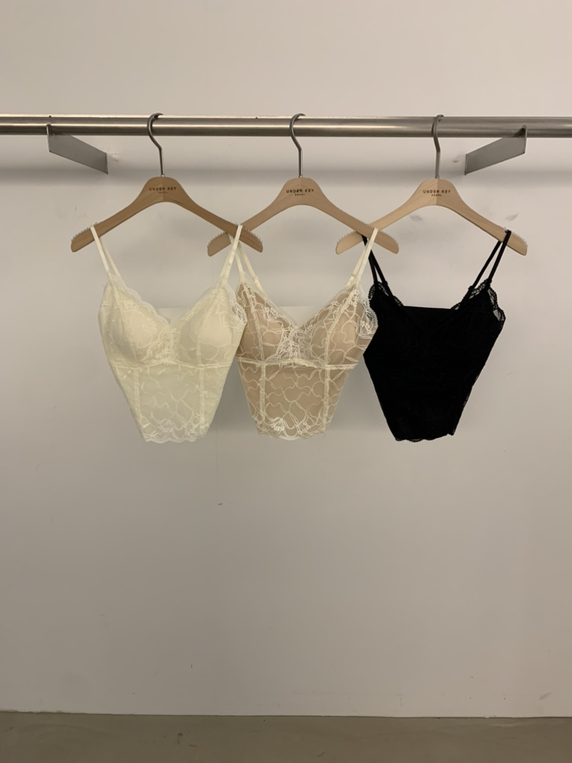 UNDER KEY韓國東大門直郵女士新款職業休閑內衣文胸蕾絲UNDER KEY內衣/文胸