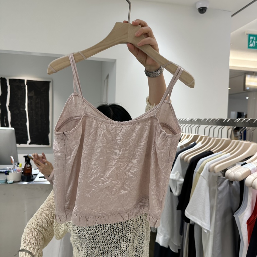 HAUTTE-P韓國直郵女士新品推薦人氣職業時尚襯衫蕾絲衫褶皺HAUTTE襯衫/蕾絲衫