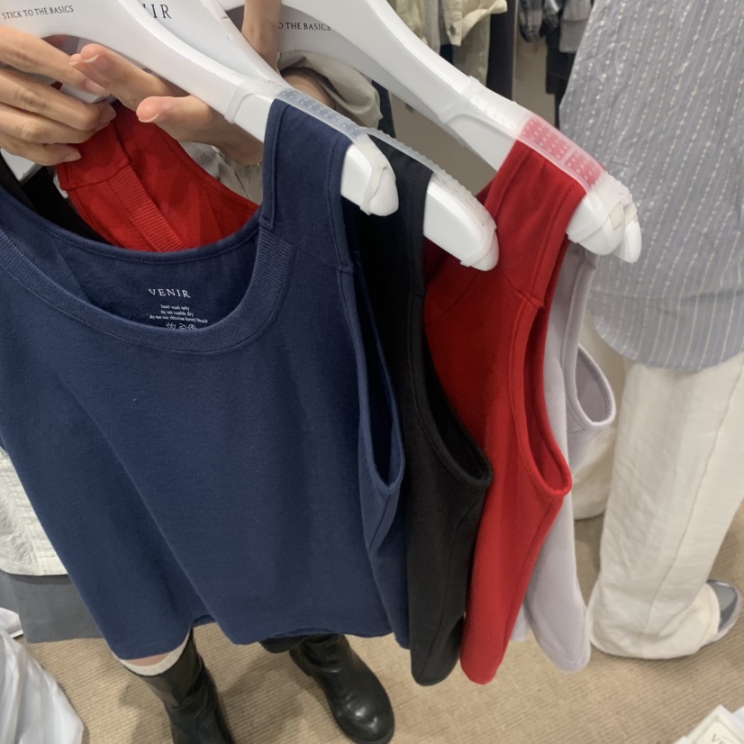 VENIR-a韓國直郵實拍女裝新款26春夏熱賣人氣時尚吊帶背心VENIR-a吊帶/背心