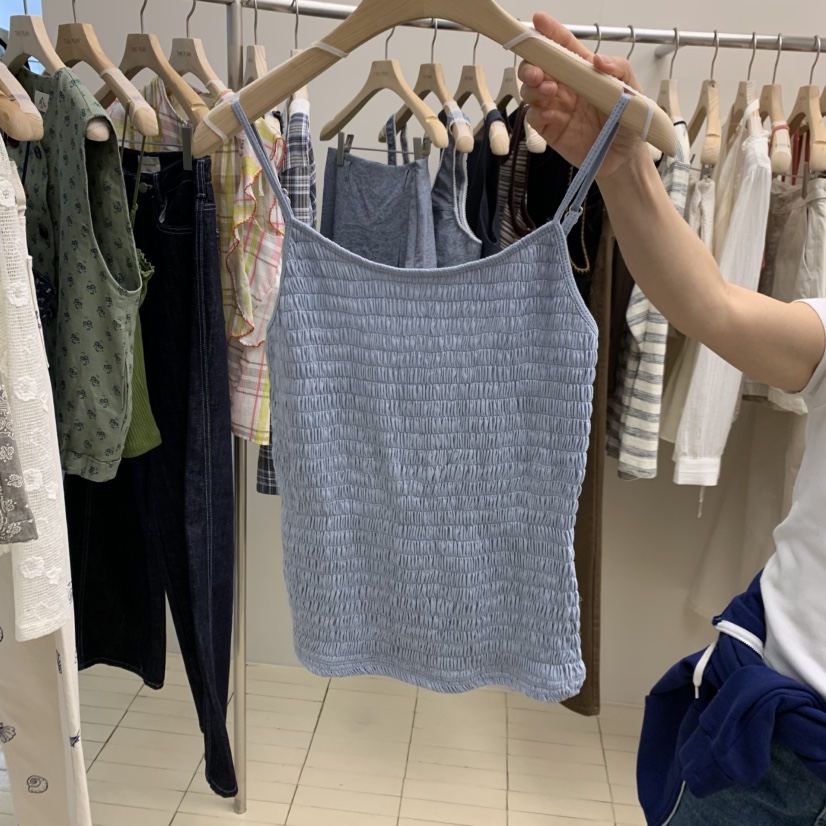THEPLAN韓國代購女士新品推薦人氣時尚休閑職業26春夏吊帶背心THE PLAN吊帶/背心圖色3