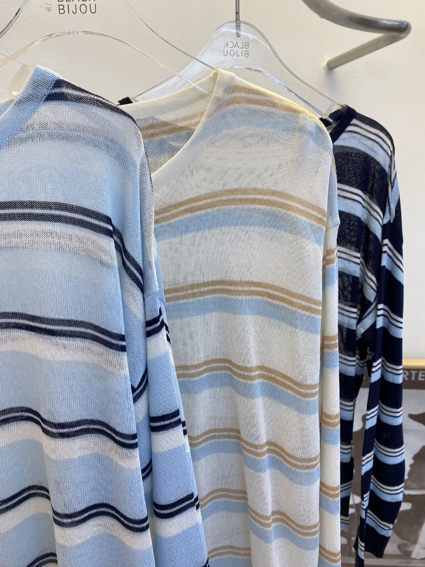 BLACK BIJOU韓國代購女士新品26春夏休閑推薦人氣針織衫BLACK BIJOU針織衫