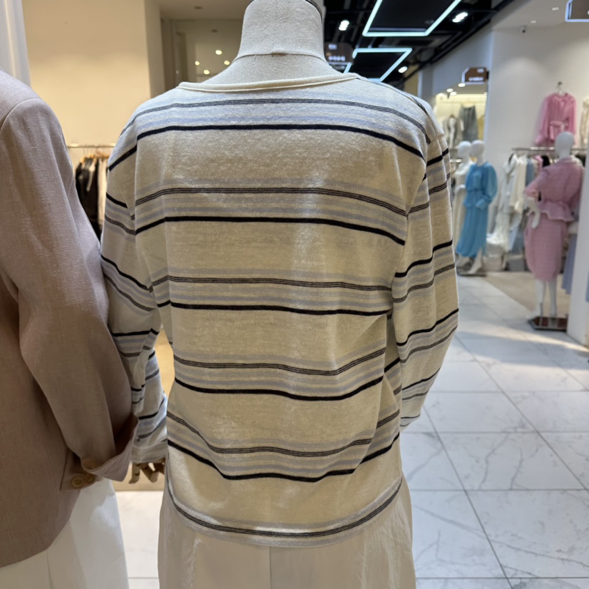 HER/PLAYLIST韓國直郵女裝新品職業推薦時尚套裝套裝條紋HER/PLAYLIST套裝