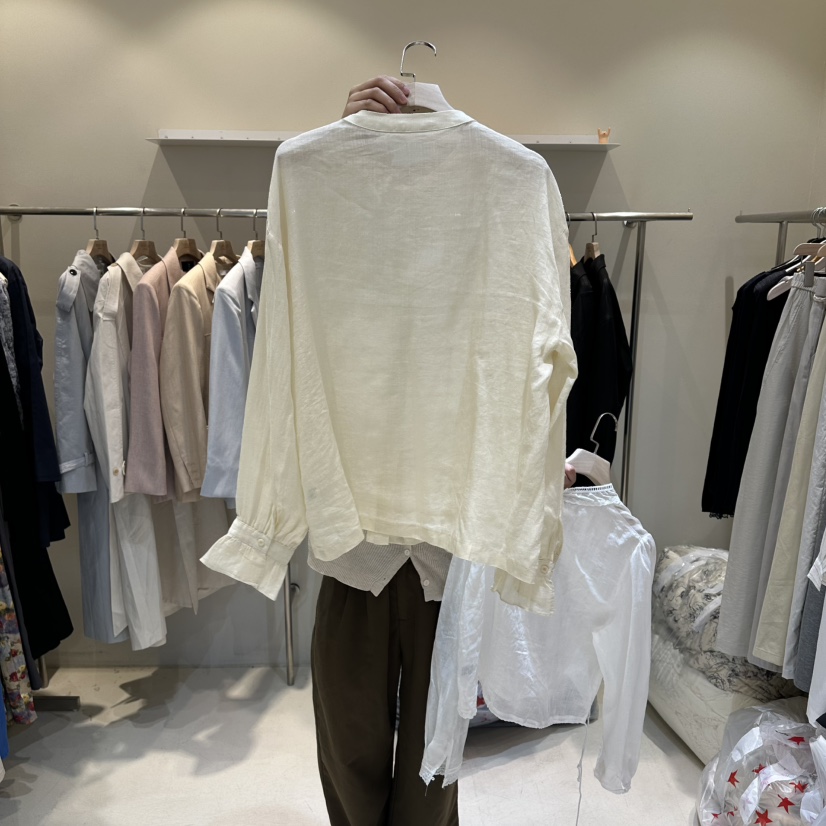 HER/PLAYLIST韓國代購女裝新品人氣熱賣休閑26春夏襯衫蕾絲衫HER/PLAYLIST襯衫/蕾絲衫