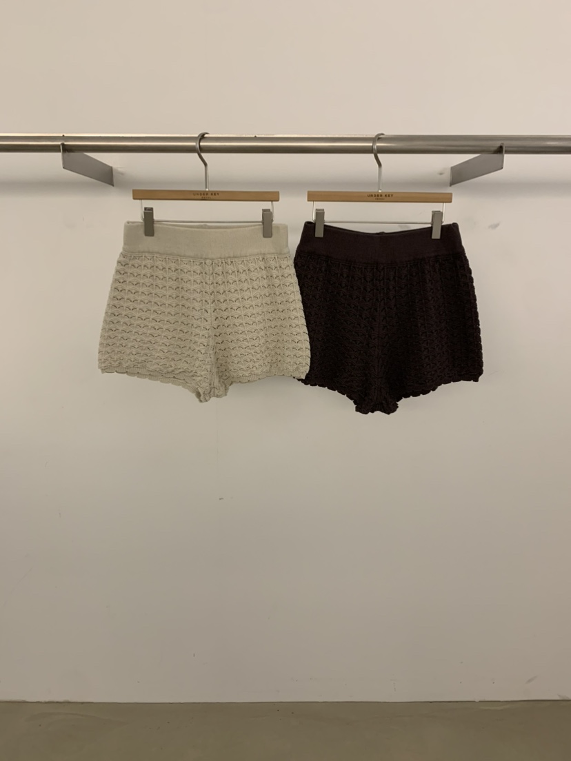 UNDER KEY韓國直郵女裝新款熱賣職業推薦休閑26春夏短褲UNDER KEY短褲
