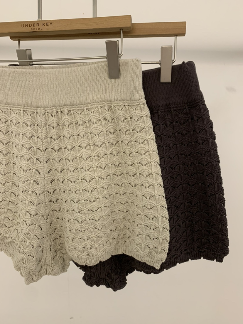 UNDER KEY韓國直郵女裝新款熱賣職業推薦休閑26春夏短褲UNDER KEY短褲