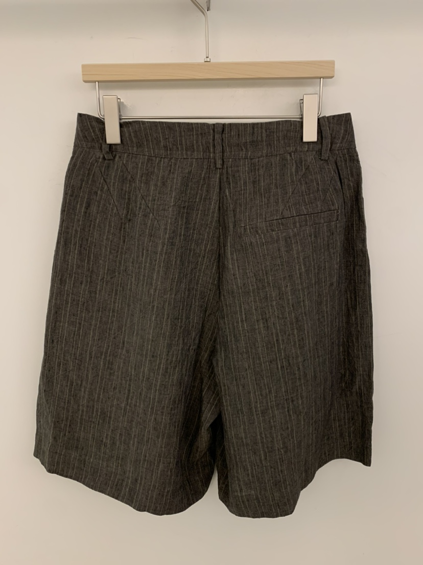 UNDER KEY韓國直郵女士新品時尚人氣休閑熱賣短褲亞麻布UNDER KEY短褲