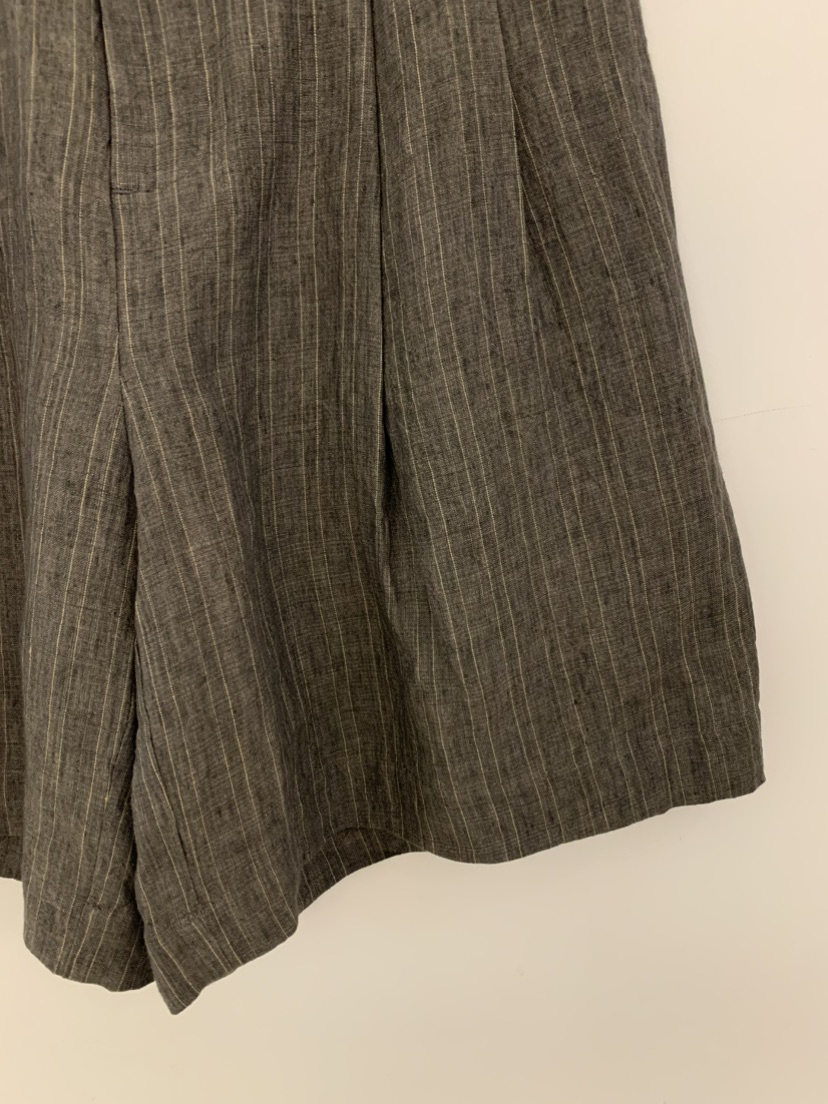 UNDER KEY韓國直郵女士新品時尚人氣休閑熱賣短褲亞麻布UNDER KEY短褲