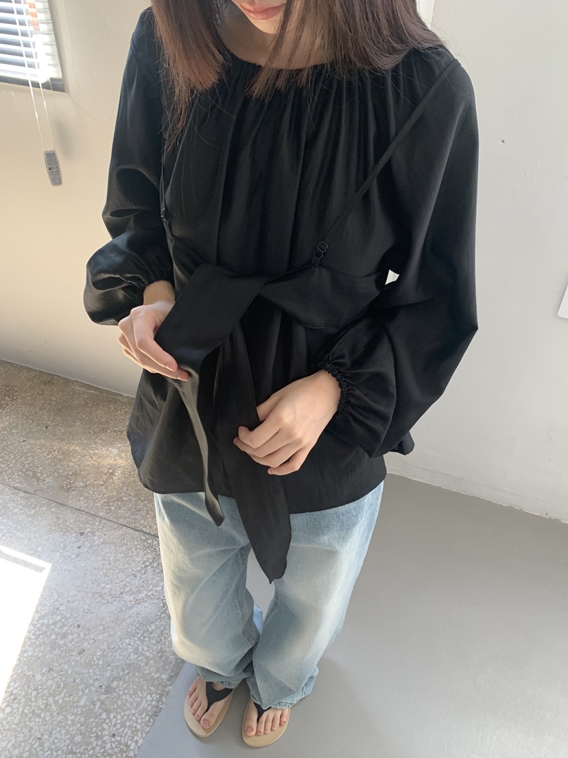 LOGARDEN韓國直郵女士新品熱賣人氣26春夏時尚襯衫蕾絲衫LO GARDEN襯衫/蕾絲衫