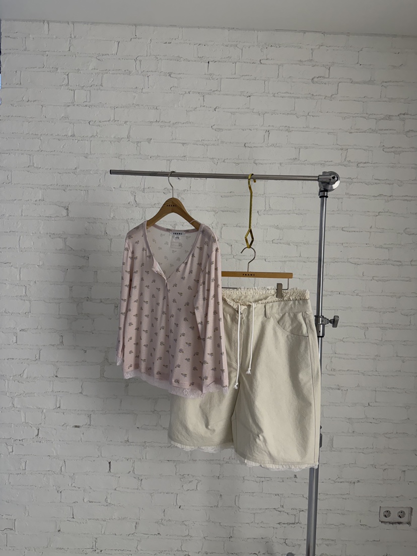 FRANC—L韓國直郵實拍女裝新款休閑職業熱賣推薦26春夏長袖T恤FRANC長袖T恤