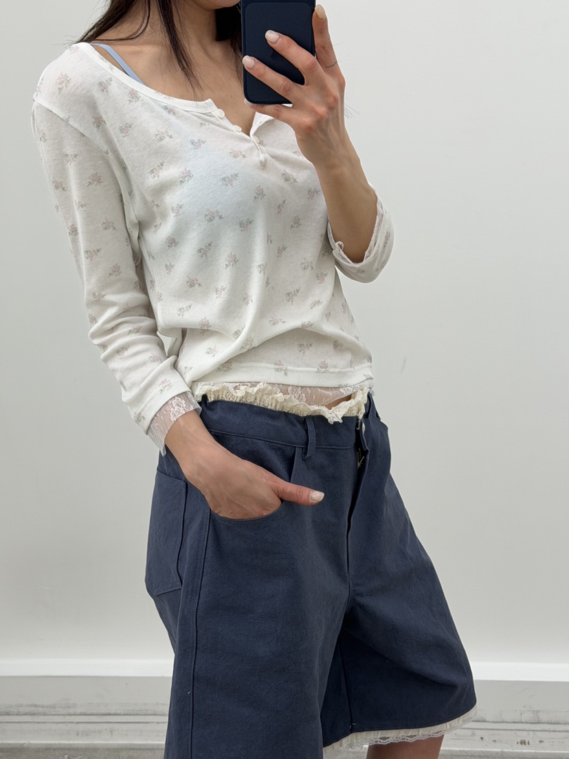 FRANC—L韓國直郵實拍女裝新款休閑職業熱賣推薦26春夏長袖T恤FRANC長袖T恤圖色3