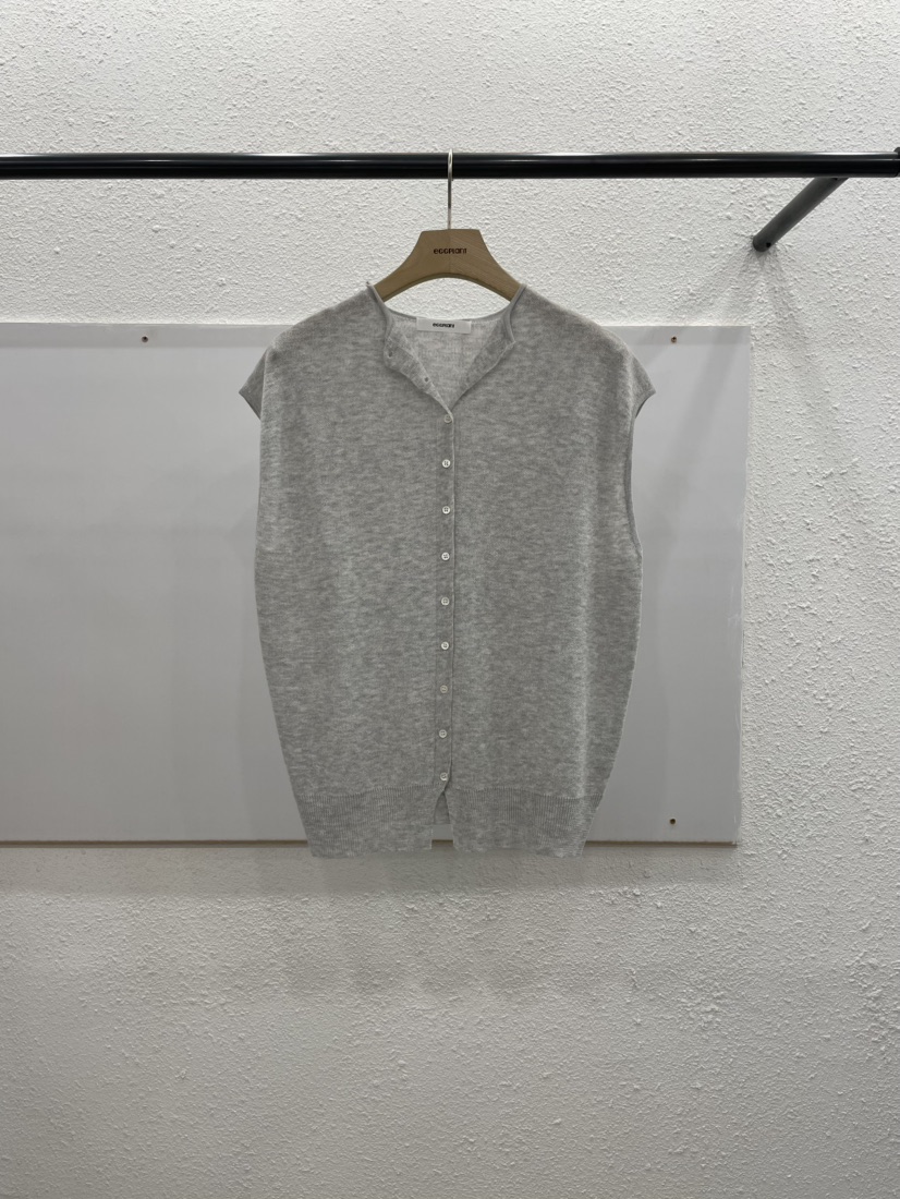 EGGPLANT韓國東大門代購女士新品時尚推薦職業針織衫紐扣EGGPLANT針織衫圖色1