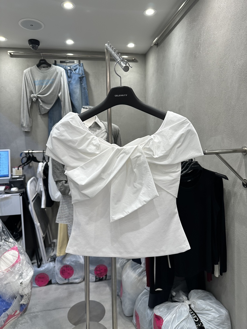 CELEBRITY-A韓國代購女裝新款26春夏推薦熱賣襯衫蕾絲衫CELEBRITY-A襯衫/蕾絲衫圖色1