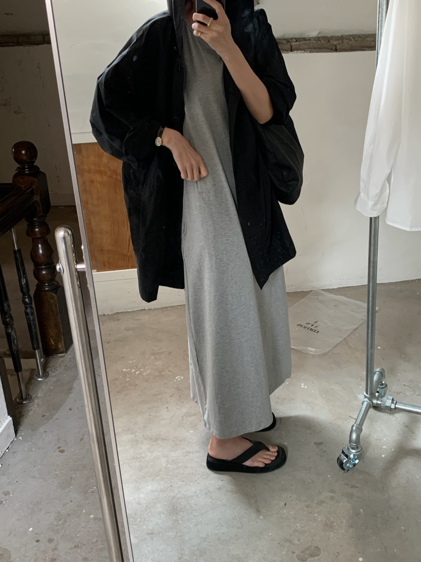 A Flan韓國直郵女裝新品休閑人氣熱賣職業時尚26春夏連衣裙AFN/FLAN EDITION連衣裙