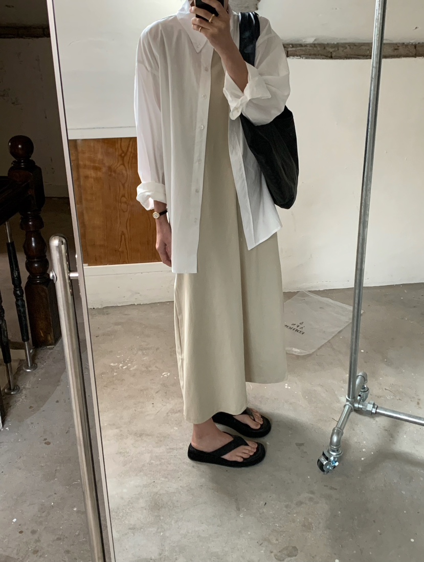 A Flan韓國直郵女裝新品休閑人氣熱賣職業時尚26春夏連衣裙AFN/FLAN EDITION連衣裙