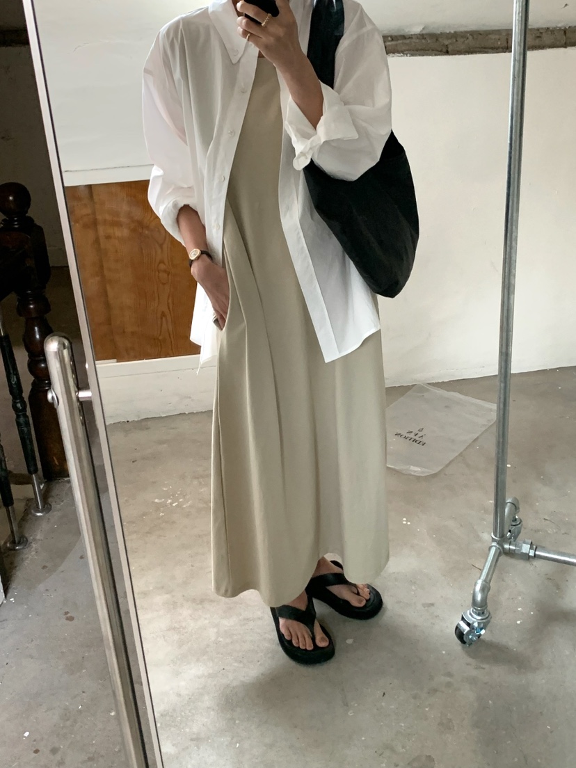 A Flan韓國直郵女裝新品休閑人氣熱賣職業時尚26春夏連衣裙AFN/FLAN EDITION連衣裙