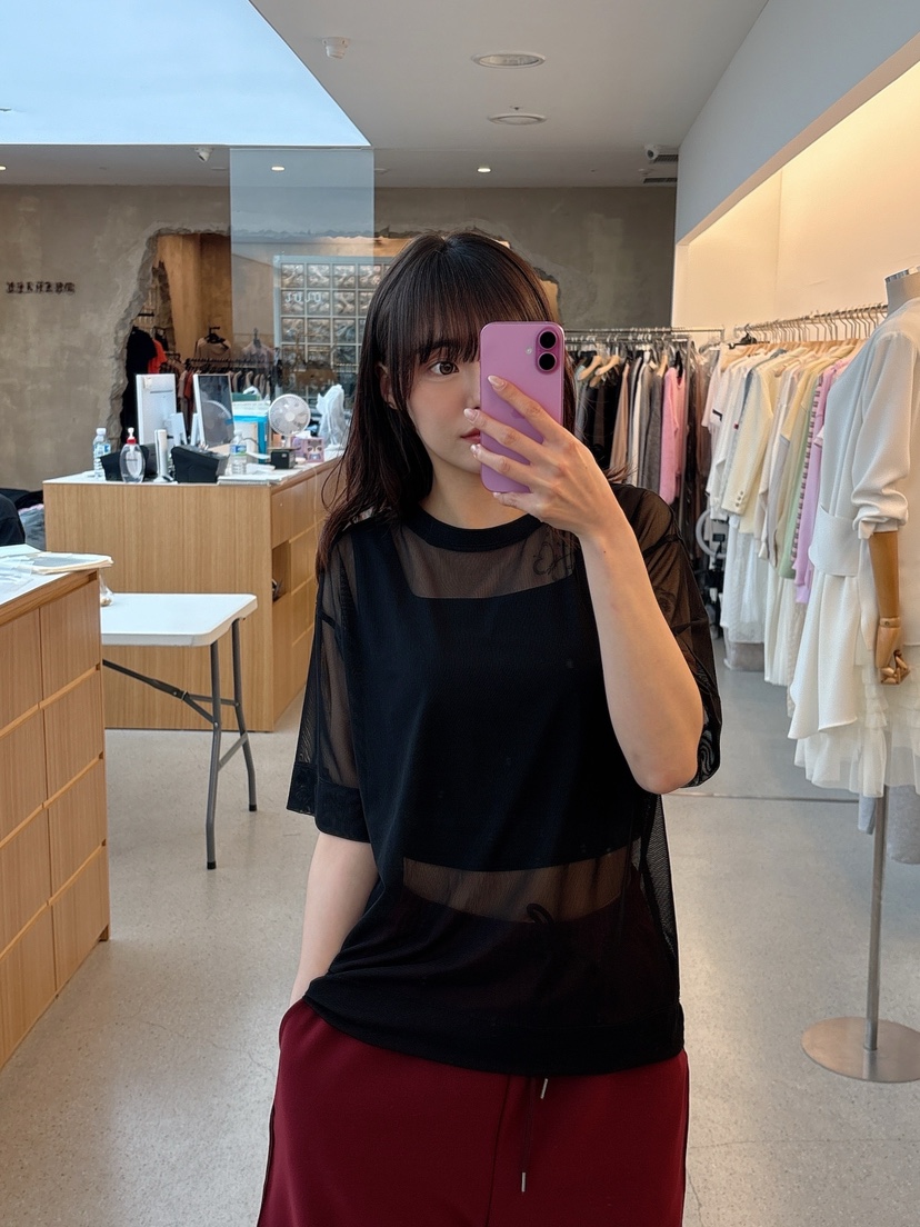 JUJU韓國直郵女士新款推薦熱賣休閑時尚26春夏職業人氣T恤JUJUT恤