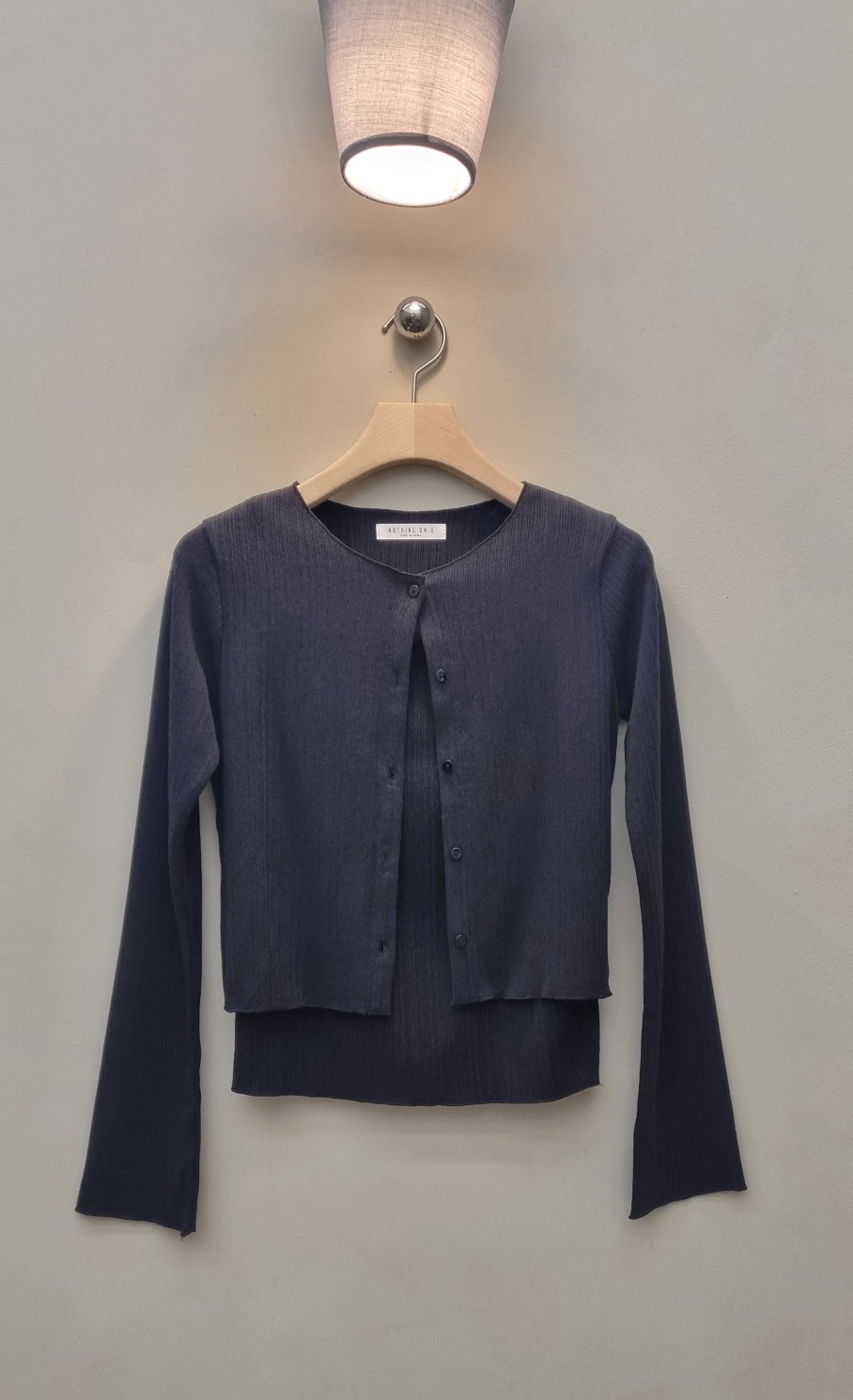 NOTHING韓國代購女士新款休閑推薦26春夏人氣套裝套裝褶皺NOTHING套裝圖色2