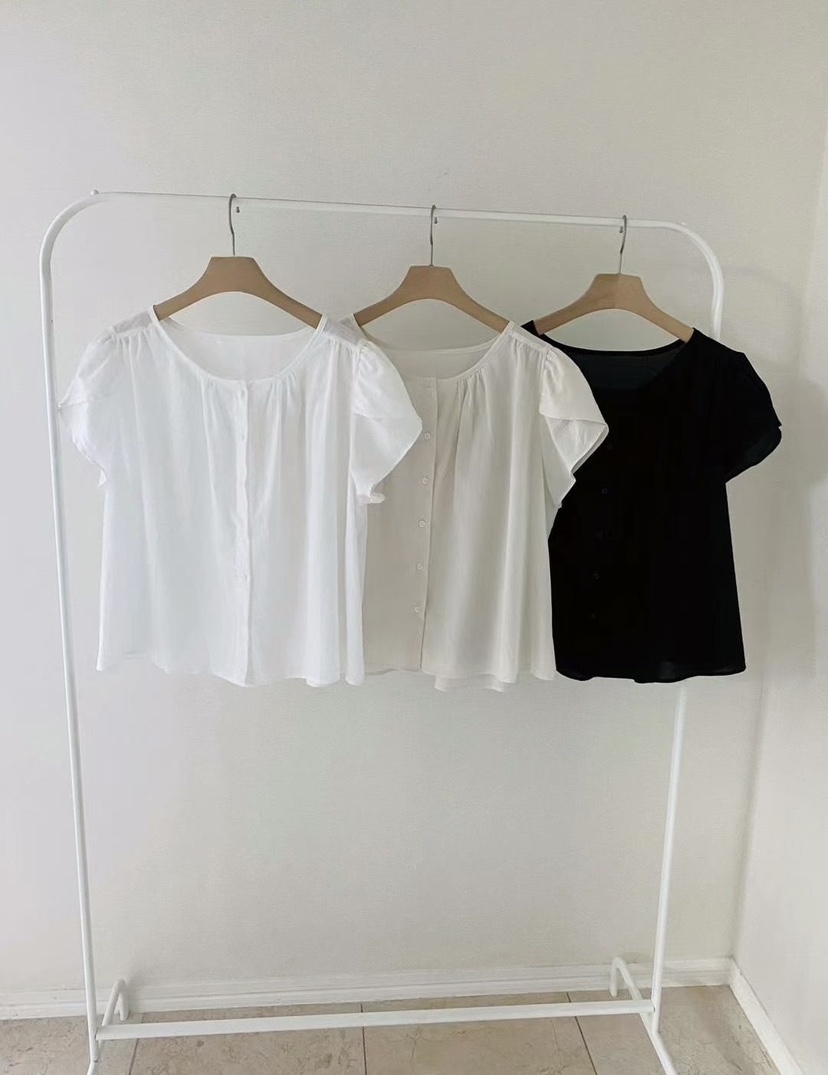 NOTHING韓國東大門代購女士新品人氣職業推薦時尚襯衫蕾絲衫NOTHING襯衫/蕾絲衫