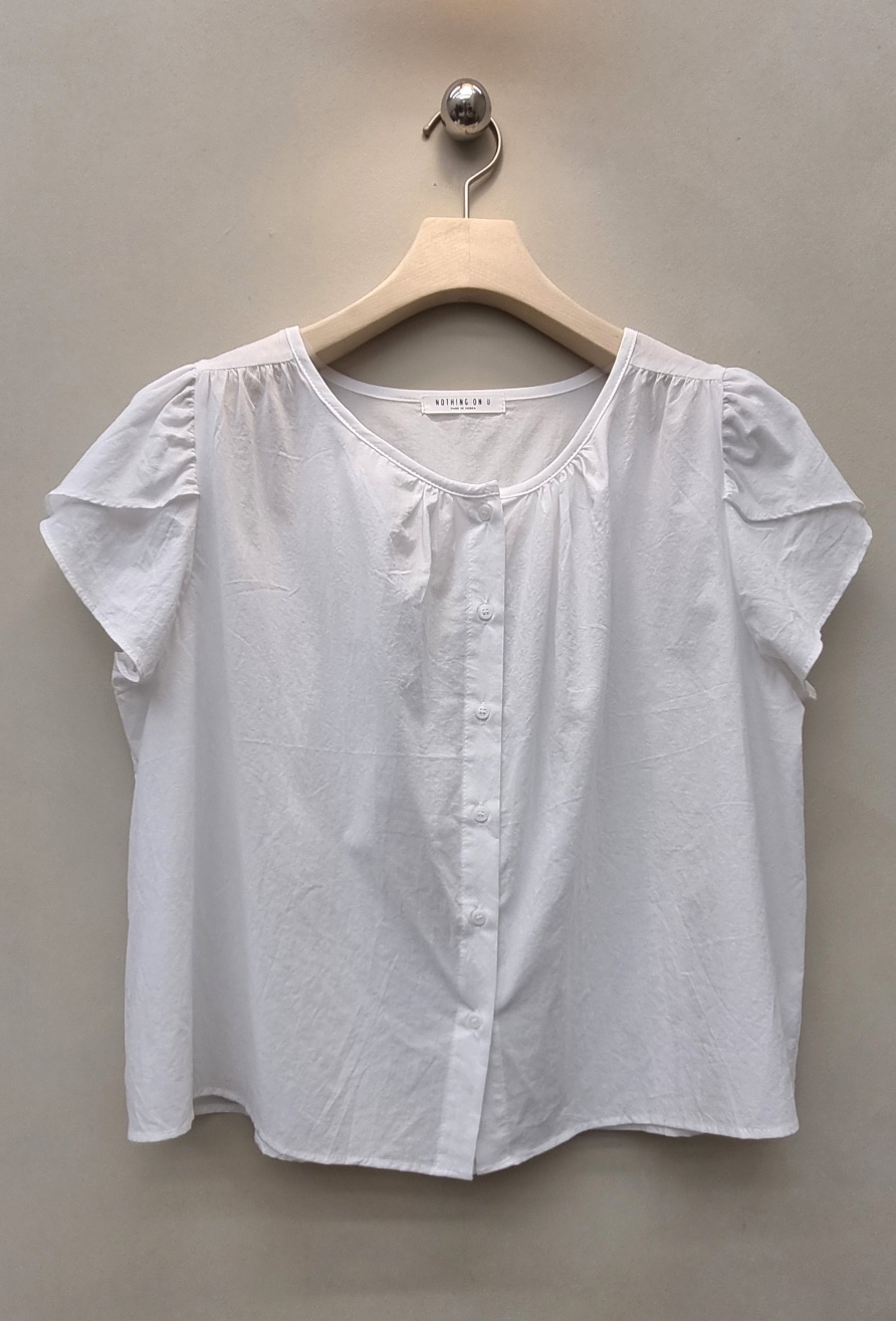 NOTHING韓國東大門代購女士新品人氣職業推薦時尚襯衫蕾絲衫NOTHING襯衫/蕾絲衫圖色2