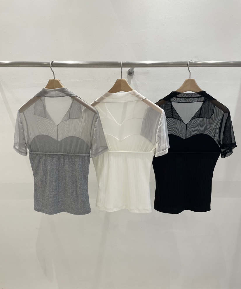 MUSK韓國直郵實拍女士新品人氣26春夏職業熱賣推薦休閑T恤MUSKT恤