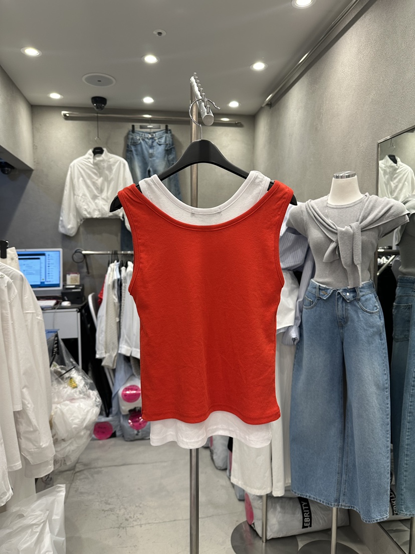 CELEBRITY-A韓國直郵實拍女士新款休閑職業人氣吊帶背心CELEBRITY-A吊帶/背心