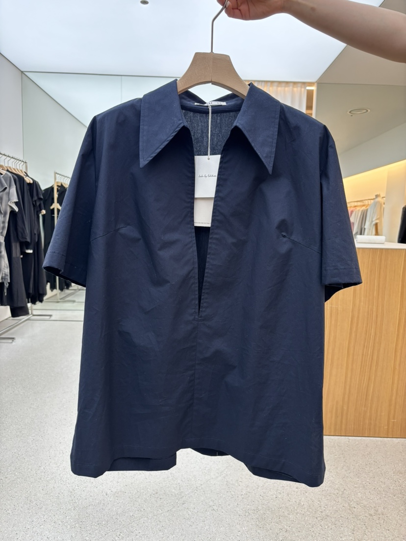 JUJU韓國直郵實拍女士新款推薦熱賣26春夏休閑襯衫蕾絲衫JUJU襯衫/蕾絲衫圖色2