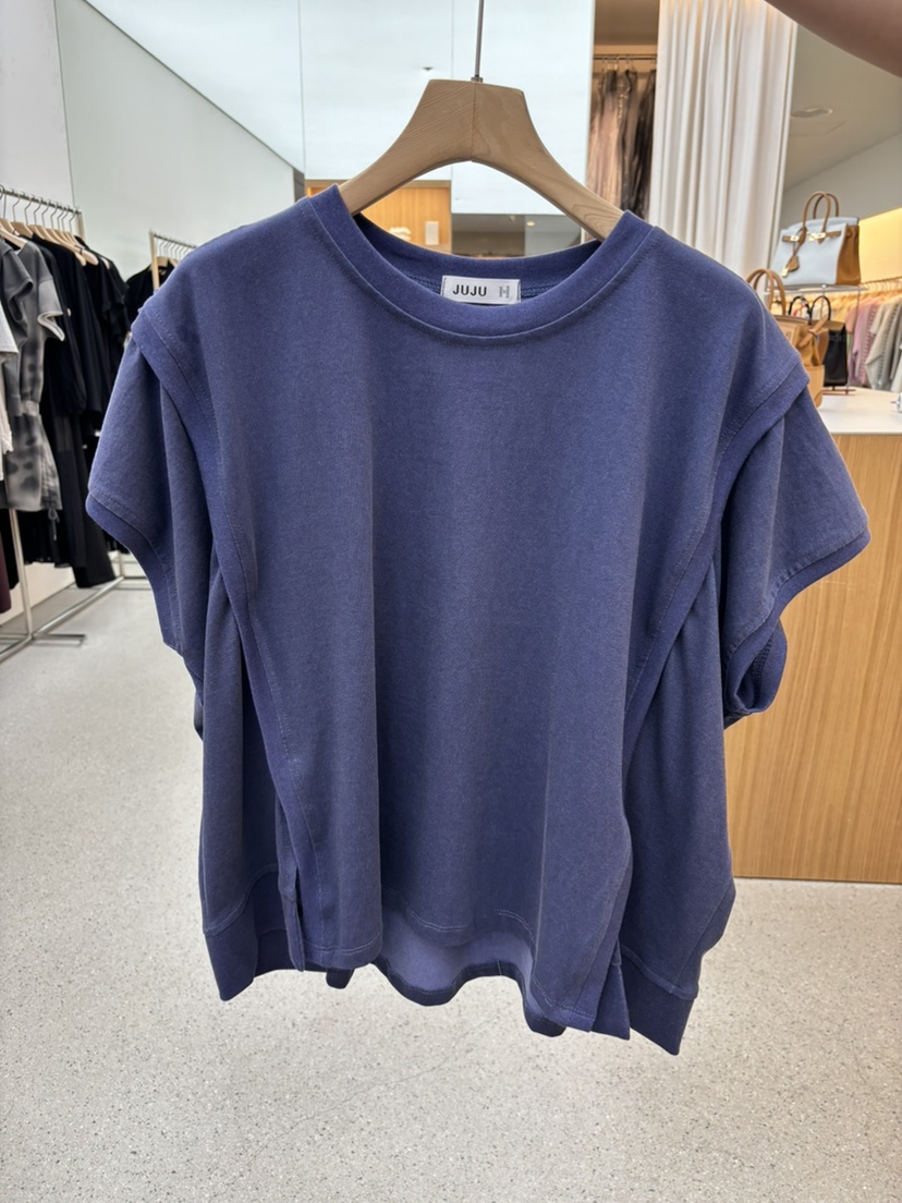 JUJU韓國東大門代購女士新品休閑時尚職業26春夏推薦熱賣T恤JUJUT恤圖色4