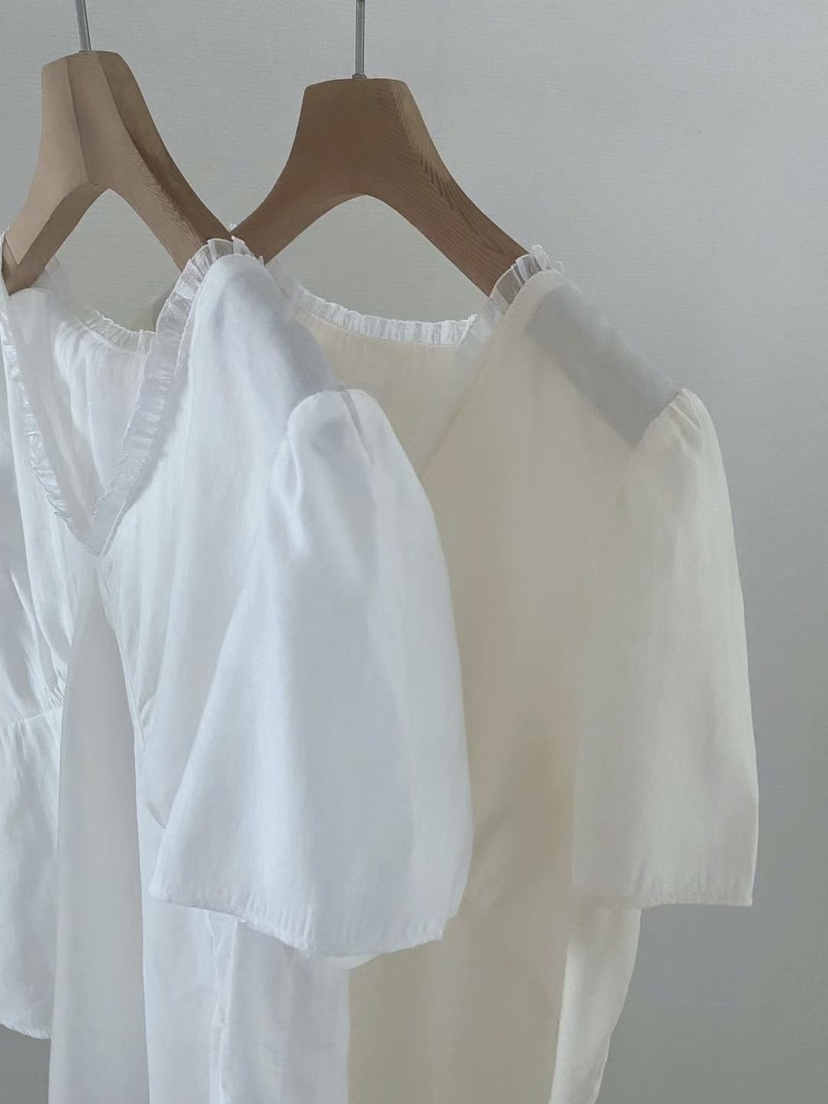 NOTHING韓國代購女士新品時尚休閑推薦職業26春夏襯衫蕾絲衫NOTHING襯衫/蕾絲衫