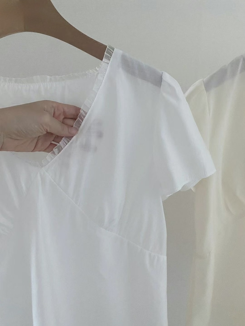 NOTHING韓國代購女士新品時尚休閑推薦職業26春夏襯衫蕾絲衫NOTHING襯衫/蕾絲衫