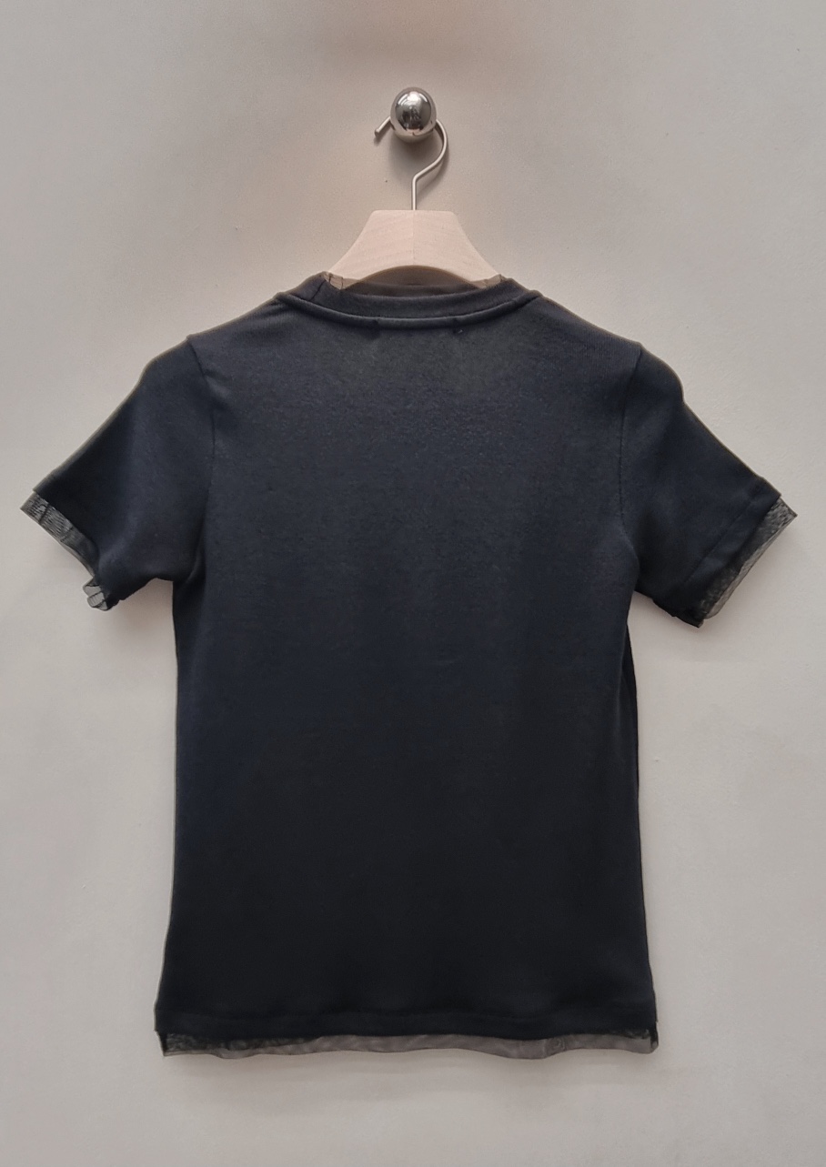 NOTHING韓國東大門直郵女士新品休閑人氣26春夏職業T恤網眼NOTHINGT恤