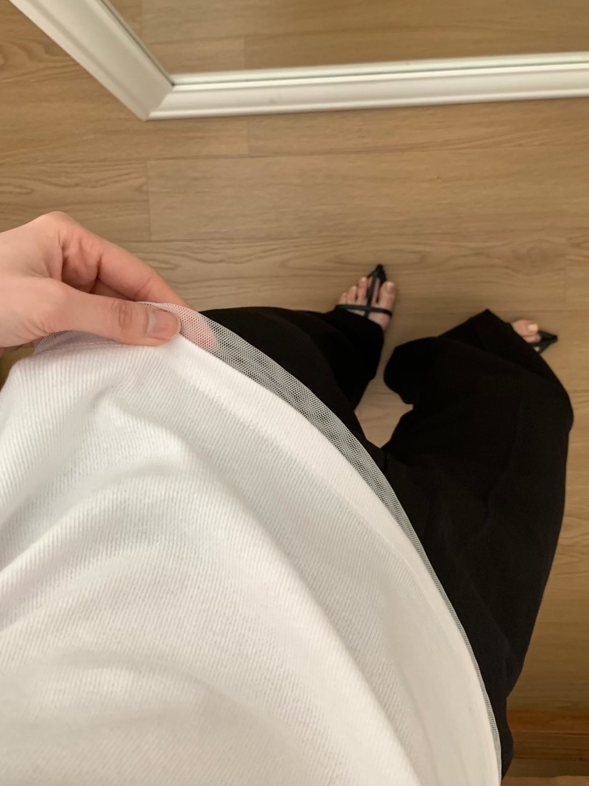 NOTHING韓國東大門直郵女士新品休閑人氣26春夏職業T恤網眼NOTHINGT恤