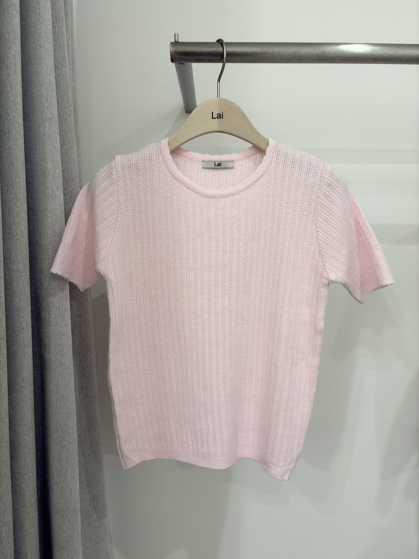 LAI韓國直郵女士新品人氣休閑推薦26春夏職業熱賣時尚T恤LaiT恤圖色2