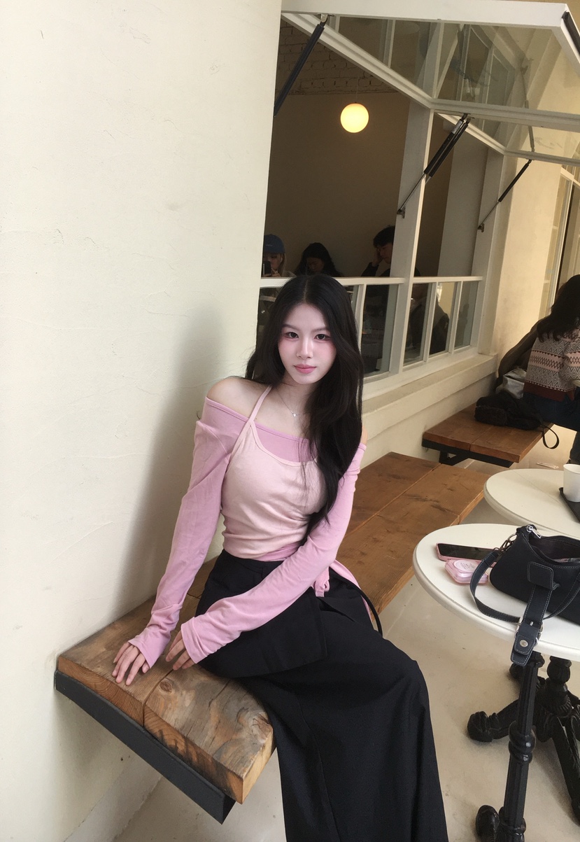 SO BAE韓國直郵實拍女士新品休閑熱賣時尚職業套裝含腰繩SO BAE套裝