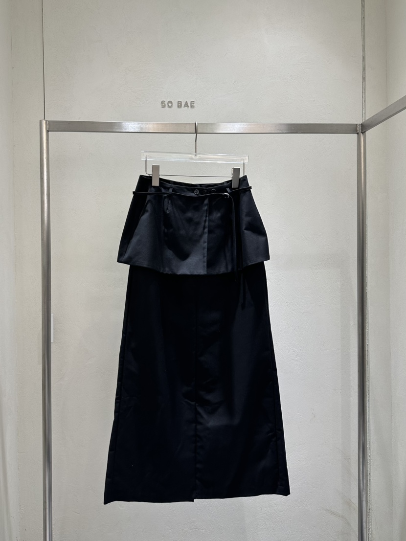 SO BAE韓國直郵實拍女士新品休閑熱賣時尚職業套裝含腰繩SO BAE套裝圖色3