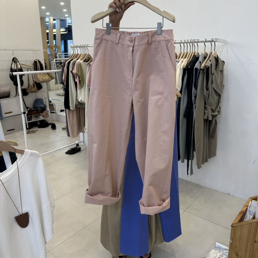 FUNNY POWDER韓國直郵實拍女士新款熱賣人氣26春夏休閑褲THE FUNNY休閑褲圖色2