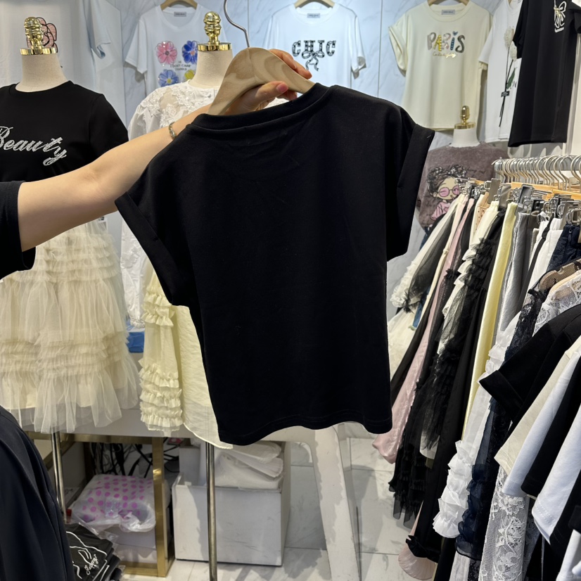 COCO HOLIC韓國直郵女裝新品時尚休閑推薦26春夏人氣T恤COCO HOLICT恤