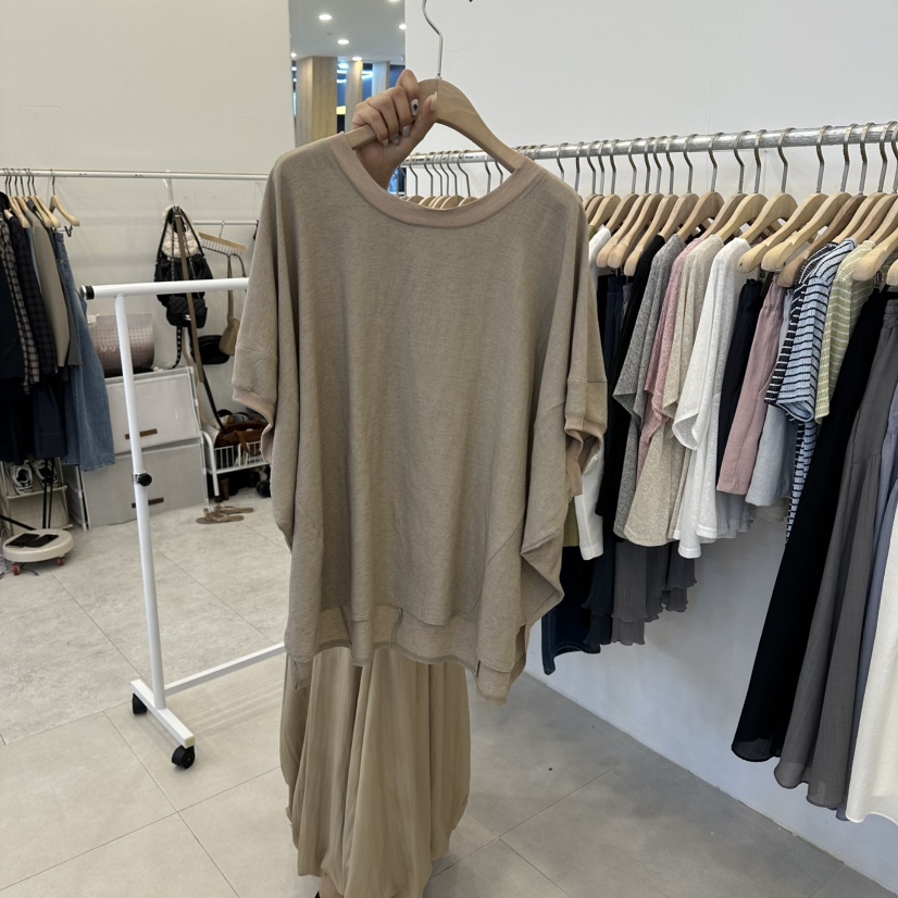 FUNNY POWDER韓國東大門直郵女士新品職業人氣熱賣休閑T恤THE FUNNYT恤圖色2