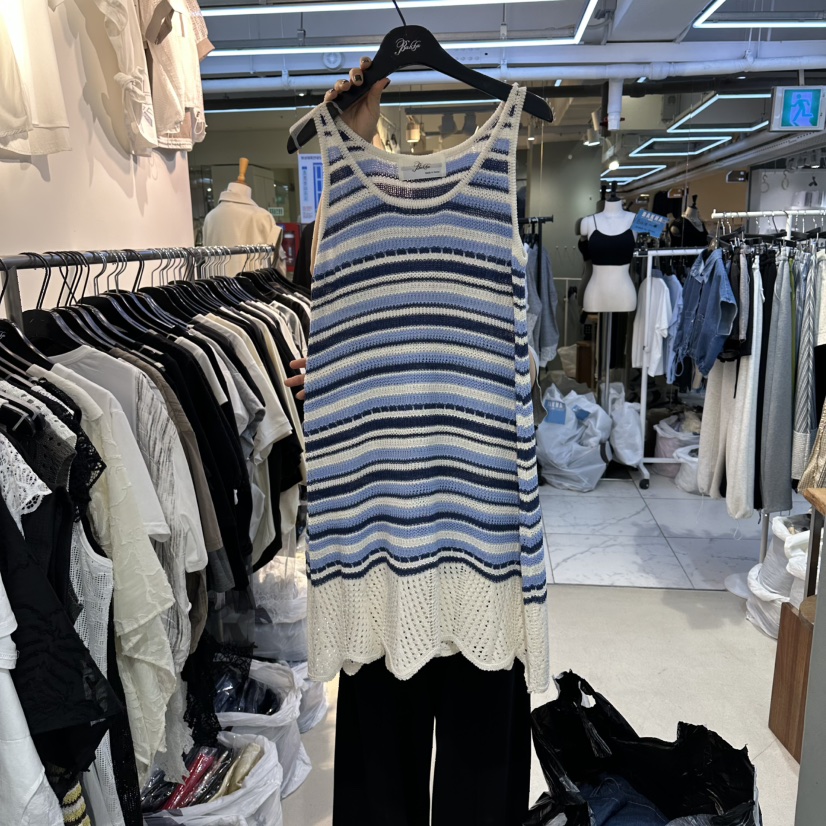 空韓國直郵實拍女裝新品人氣職業26春夏熱賣推薦吊帶背心BAKHA吊帶/背心圖色1