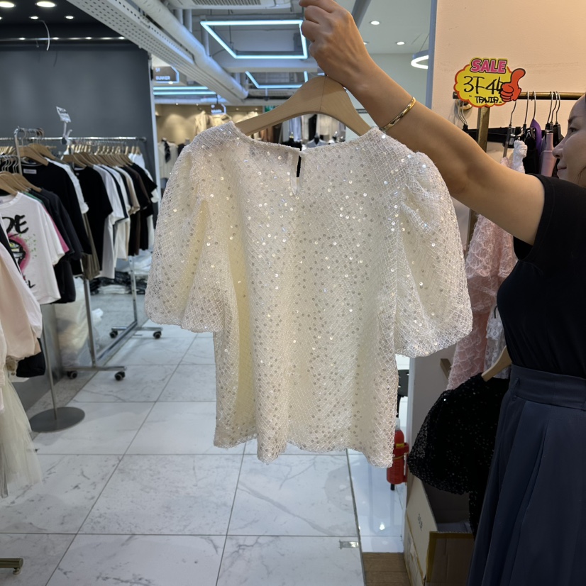 COCO HOLIC韓國東大門代購女裝新款推薦休閑職業襯衫蕾絲衫COCO HOLIC襯衫/蕾絲衫