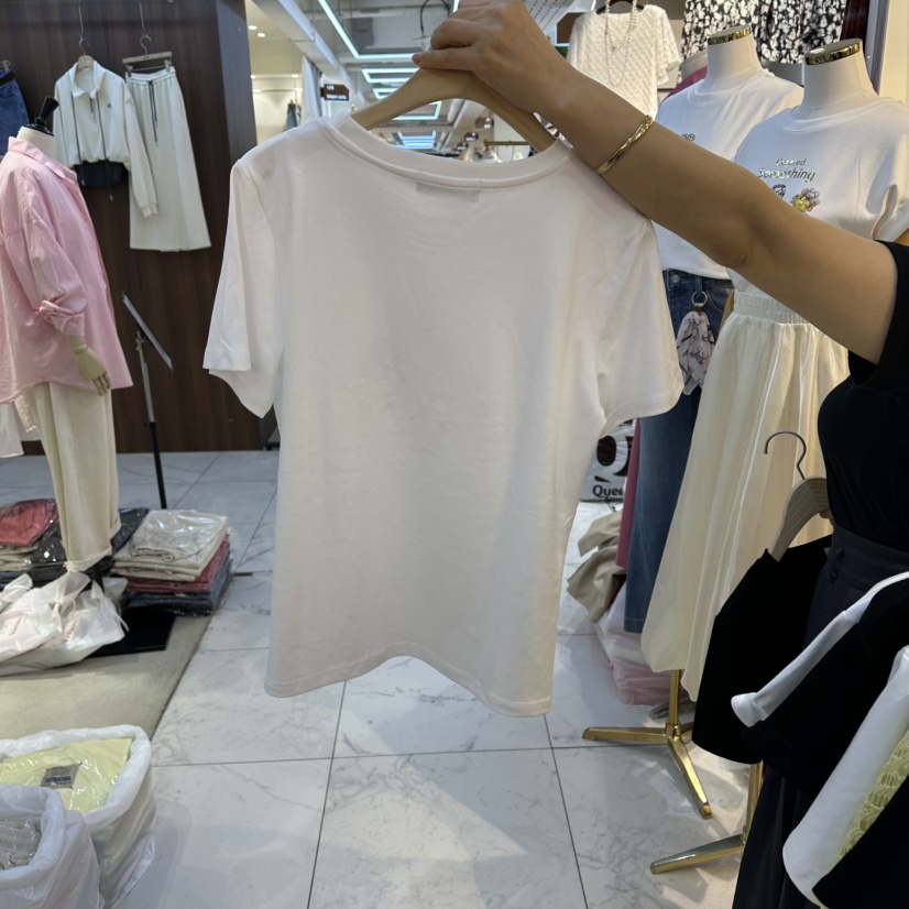 COCO HOLIC韓國直郵女裝新品人氣推薦26春夏職業熱賣T恤COCO HOLICT恤