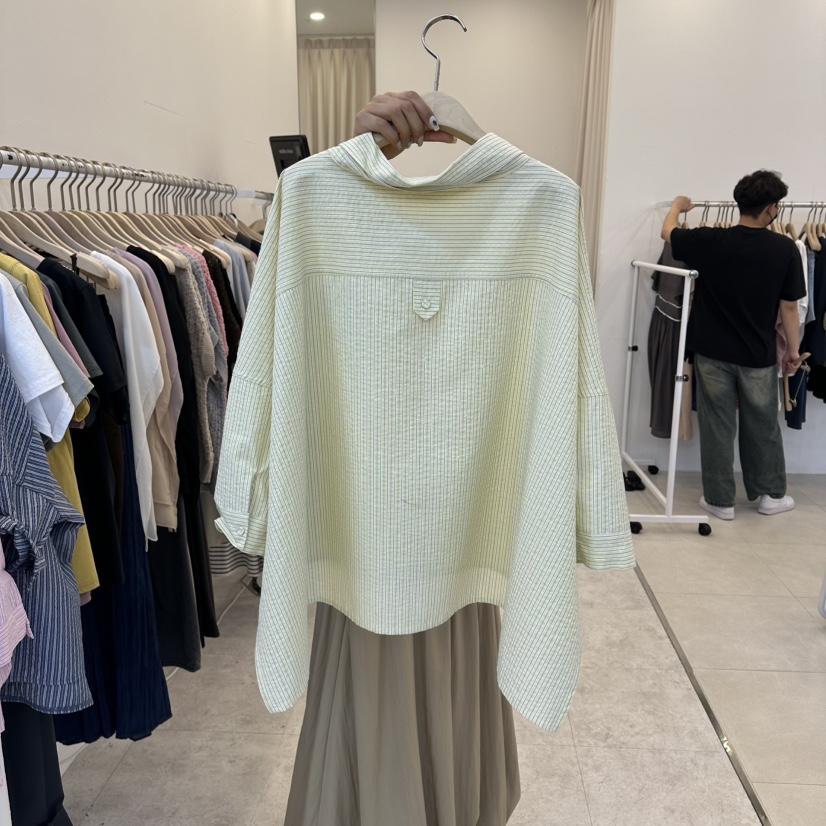 FUNNY POWDER韓國東大門直郵女士新款熱賣人氣襯衫蕾絲衫THE FUNNY襯衫/蕾絲衫