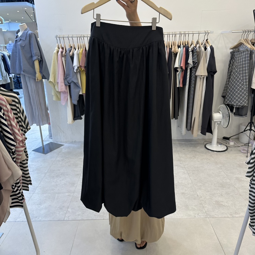 FUNNY POWDER韓國東大門代購女士新款推薦職業休閑26春夏長裙THE FUNNY長裙圖色2