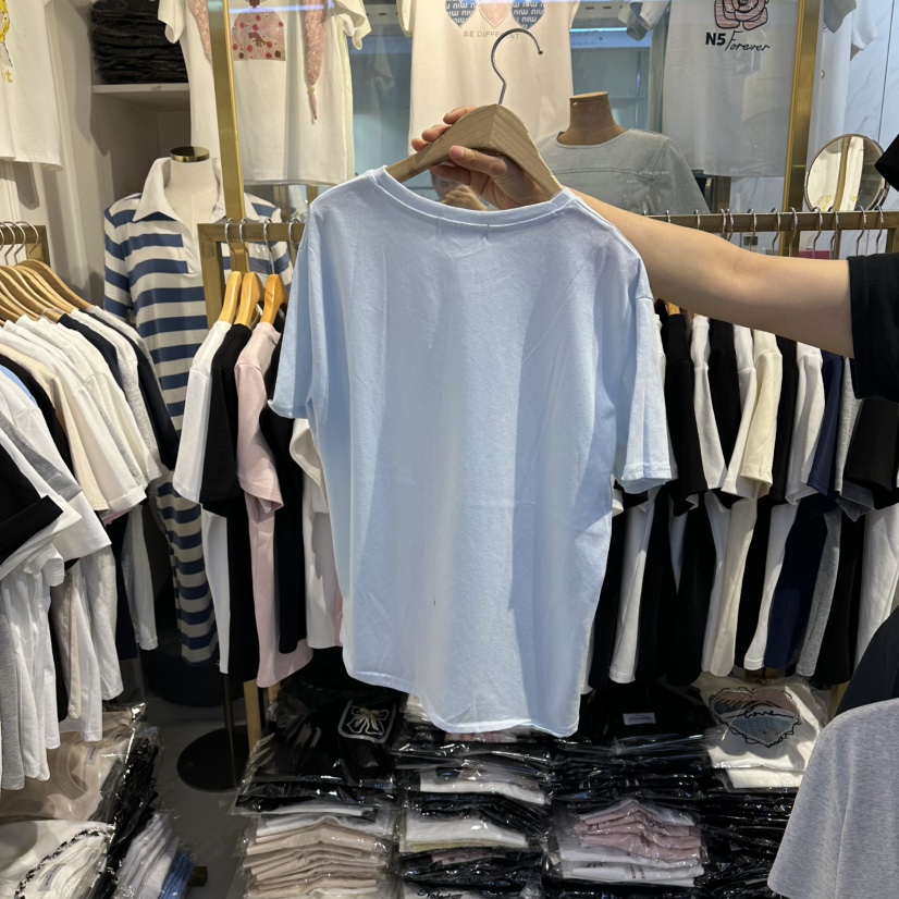 COCO HOLIC韓國直郵實拍女士新款熱賣推薦時尚人氣休閑T恤COCO HOLICT恤