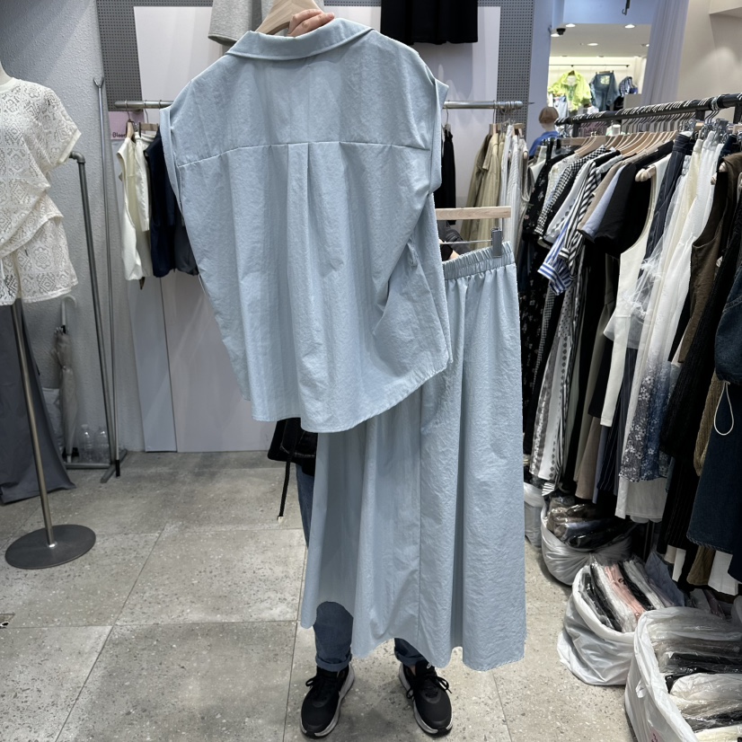 BLOOM韓國直郵實拍女士新款熱賣推薦職業休閑套裝含腰帶套裝BLOOM-Q套裝